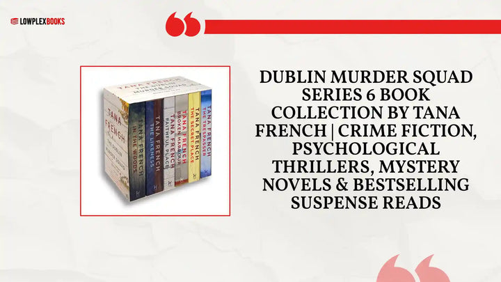Dublin Murder Squad Series 6 Book Collection by Tana French | Crime Fiction, Psychological Thrillers, Mystery Novels &amp; Bestselling Suspense Reads by@Outfy