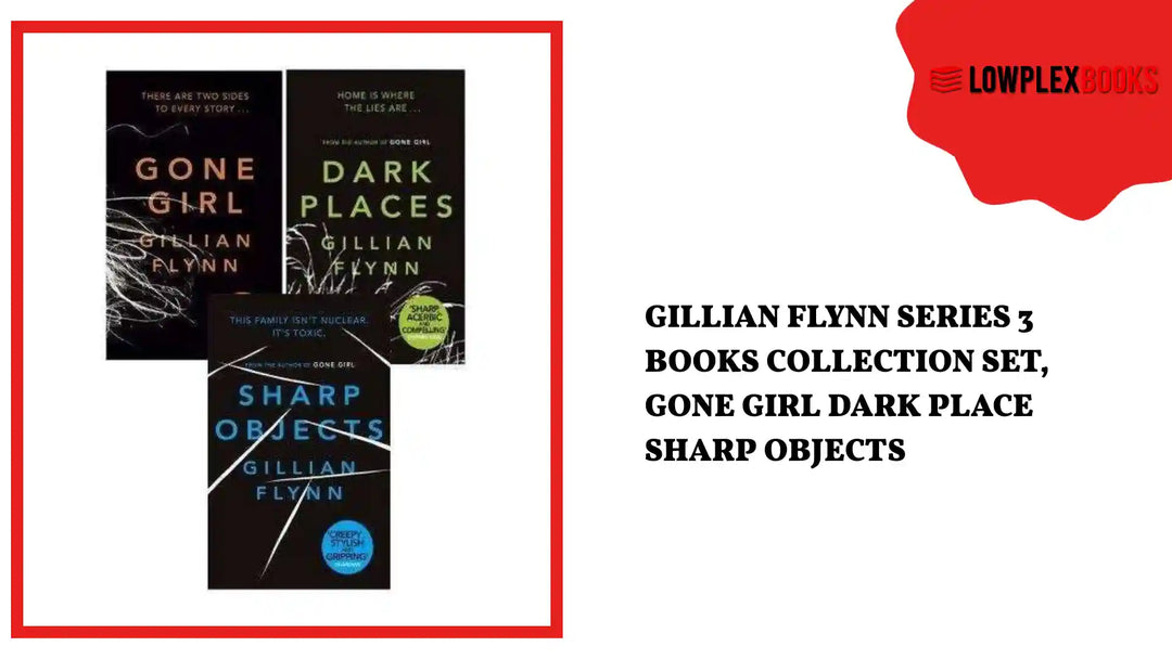 Gillian Flynn Series 3 Books Collection Set, Gone Girl Dark Place Sharp objects by@Outfy