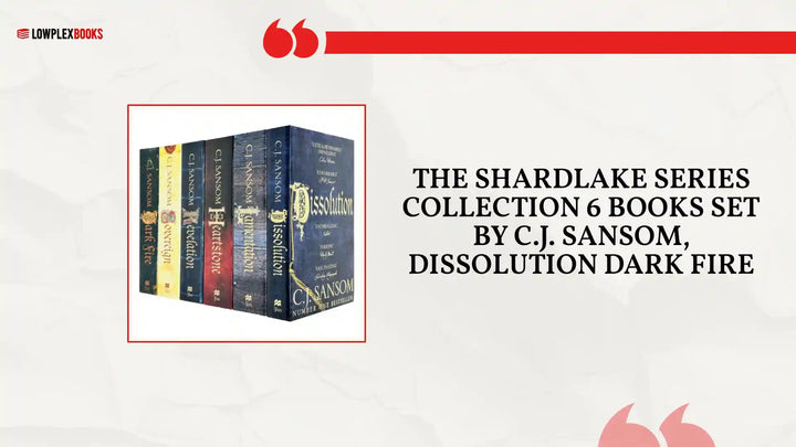 The Shardlake Series Collection 6 Books Set By C.J. Sansom, Dissolution Dark Fire by@Outfy