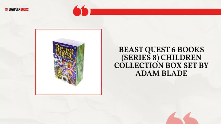 Beast Quest 6 Books (Series 8) Children Collection Box Set By Adam Blade by@Outfy