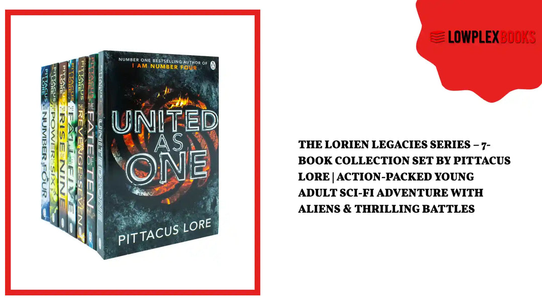 The Lorien Legacies Series &ndash; 7-Book Collection Set by Pittacus Lore | Action-Packed Young Adult Sci-Fi Adventure with Aliens &amp; Thrilling Battles by@Outfy