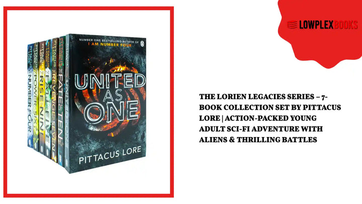 The Lorien Legacies Series &ndash; 7-Book Collection Set by Pittacus Lore | Action-Packed Young Adult Sci-Fi Adventure with Aliens &amp; Thrilling Battles by@Outfy