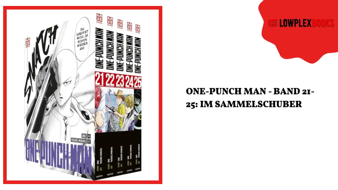 ONE-PUNCH MAN - Band 21-25: im Sammelschuber by@Outfy