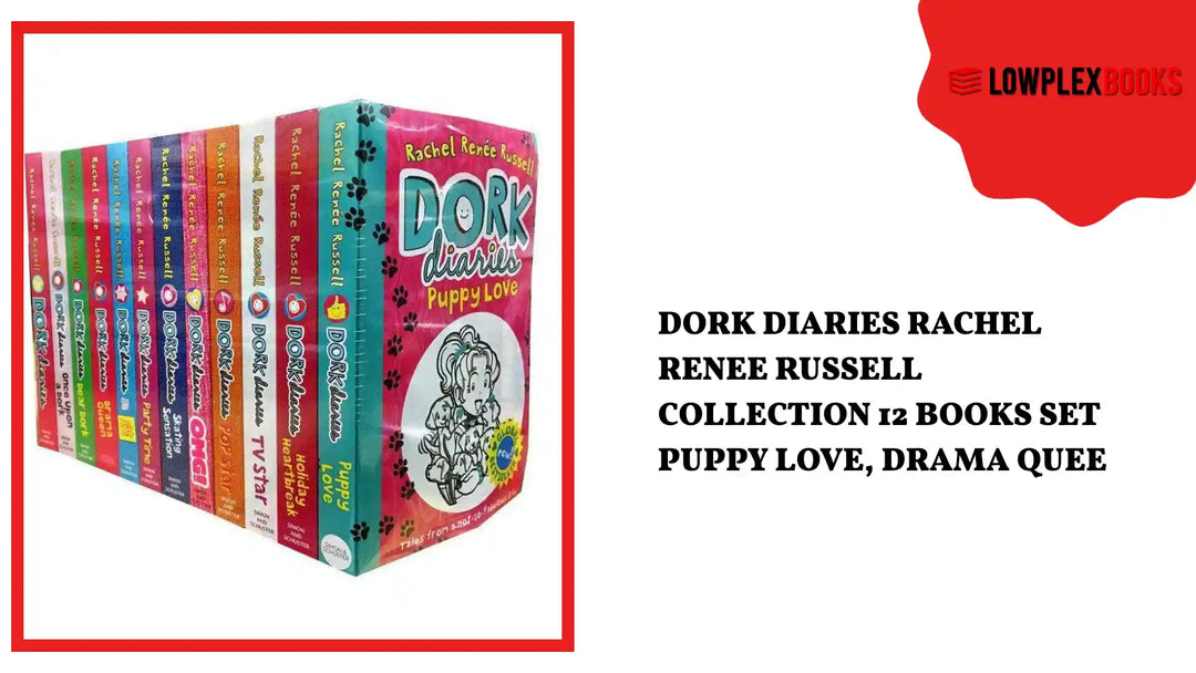 Dork Diaries Rachel Renee Russell Collection 12 Books Set Puppy Love, Drama Quee by@Outfy