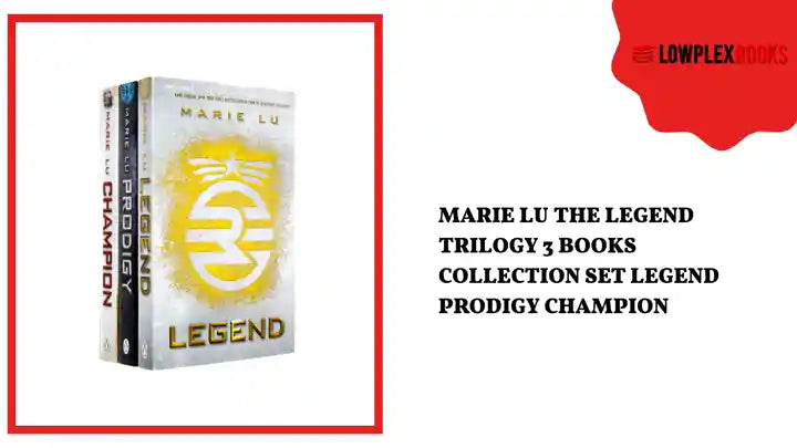Marie Lu The Legend Trilogy 3 Books Collection Set Legend Prodigy Champion by@Outfy
