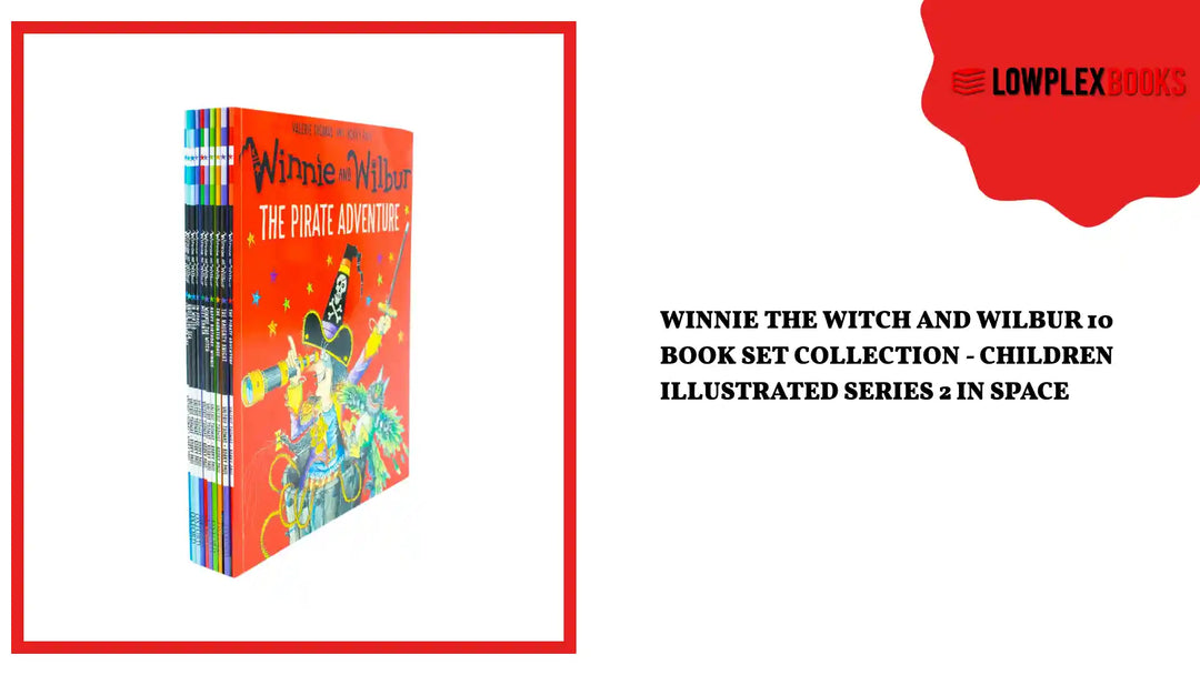Winnie the witch and wilbur 10 Book Set Collection - Children illustrated Series 2 In Space by@Outfy