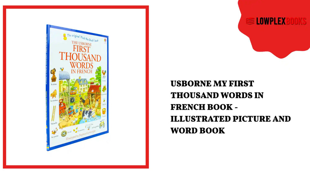 Usborne My First Thousand Words in French Book - Illustrated picture and word book by@Outfy
