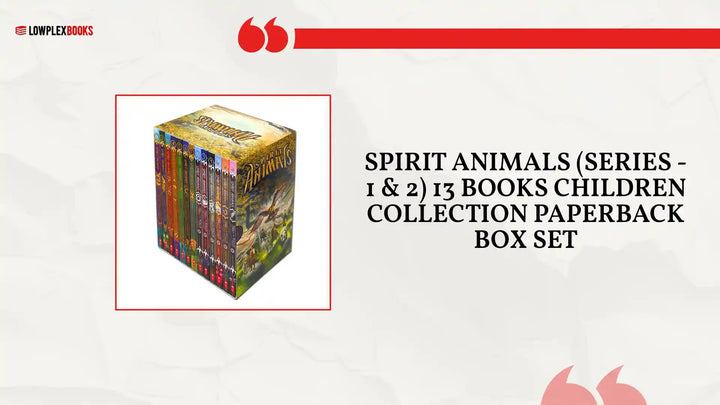 Spirit Animals (Series - 1 &amp; 2) 13 Books Children Collection Paperback Box Set by@Outfy