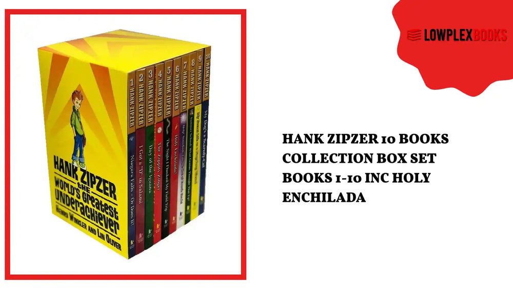 Hank Zipzer 10 Books Collection Box Set Books 1-10 Inc Holy Enchilada by@Outfy