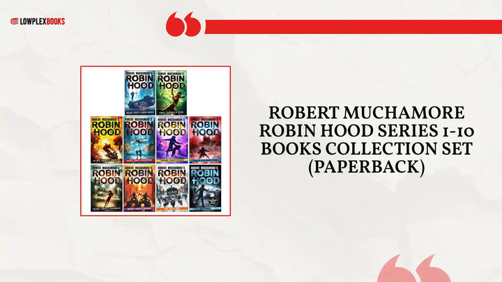Robert Muchamore Robin Hood Series 1-10 Books Collection Set (Paperback) by@Outfy