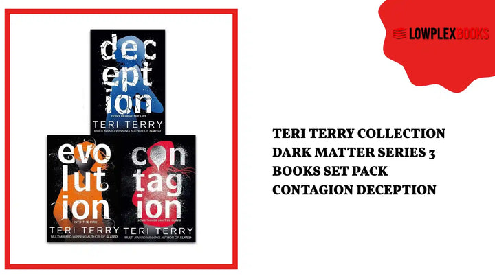 Teri Terry Collection Dark Matter Series 3 Books Set Pack Contagion Deception by@Outfy