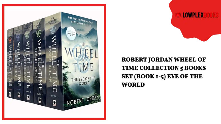 Robert Jordan Wheel of Time Collection 5 Books Set (Book 1-5) Eye Of The World by@Outfy