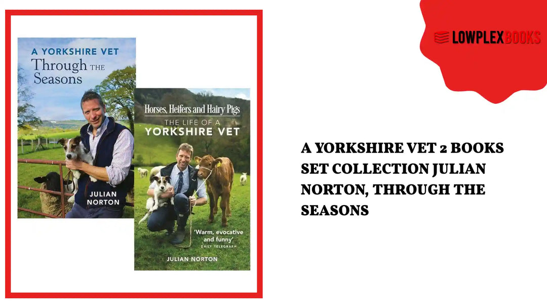A Yorkshire Vet 2 Books Set Collection Julian Norton, Through The Seasons by@Outfy