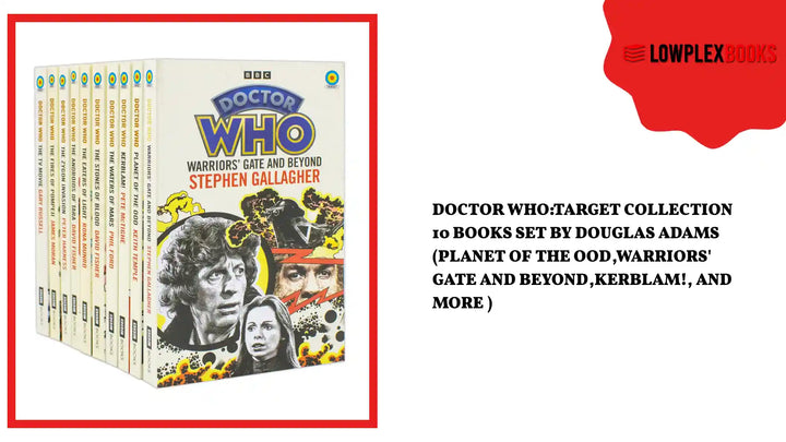Doctor Who:Target Collection 10 Books Set by Douglas Adams (Planet Of The Ood,Warriors' Gate And Beyond,Kerblam!, And More ) by@Outfy