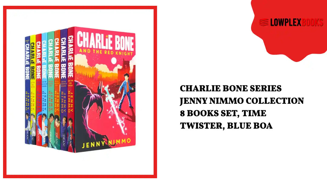 Charlie Bone Series Jenny Nimmo Collection 8 Books Set, Time Twister, Blue Boa by@Outfy