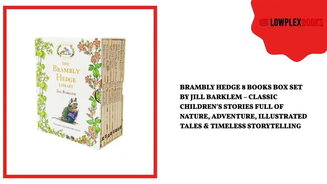 Brambly Hedge 8 Books Box Set by Jill Barklem &ndash; Classic Children's Stories Full of Nature, Adventure, Illustrated Tales &amp; Timeless Storytelling by@Outfy
