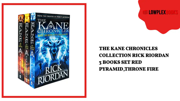 The Kane Chronicles Collection Rick Riordan 3 Books Set Red Pyramid,Throne Fire by@Outfy