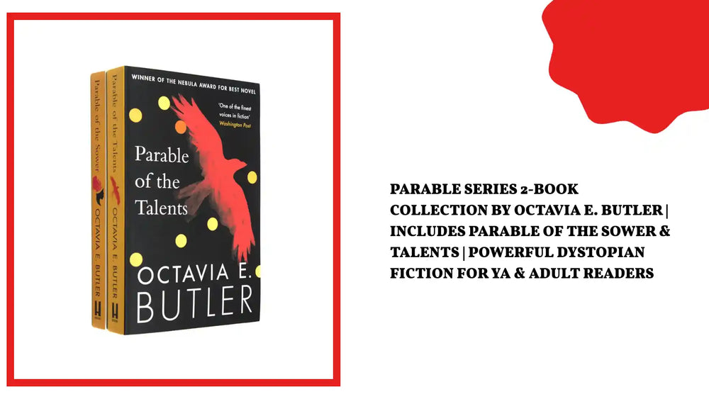 Parable Series 2-Book Collection by Octavia E. Butler | Includes Parable of the Sower &amp; Talents | Powerful Dystopian Fiction for YA &amp; Adult Readers by@Outfy