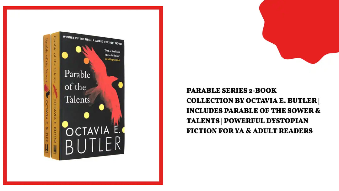 Parable Series 2-Book Collection by Octavia E. Butler | Includes Parable of the Sower &amp; Talents | Powerful Dystopian Fiction for YA &amp; Adult Readers by@Outfy