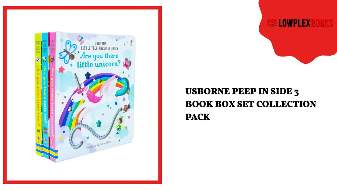 Usborne Peep in Side 3 Book Box Set Collection Pack by@Outfy