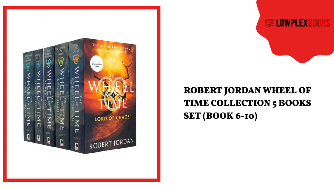 Robert Jordan Wheel of Time Collection 5 Books Set (Book 6-10) by@Outfy