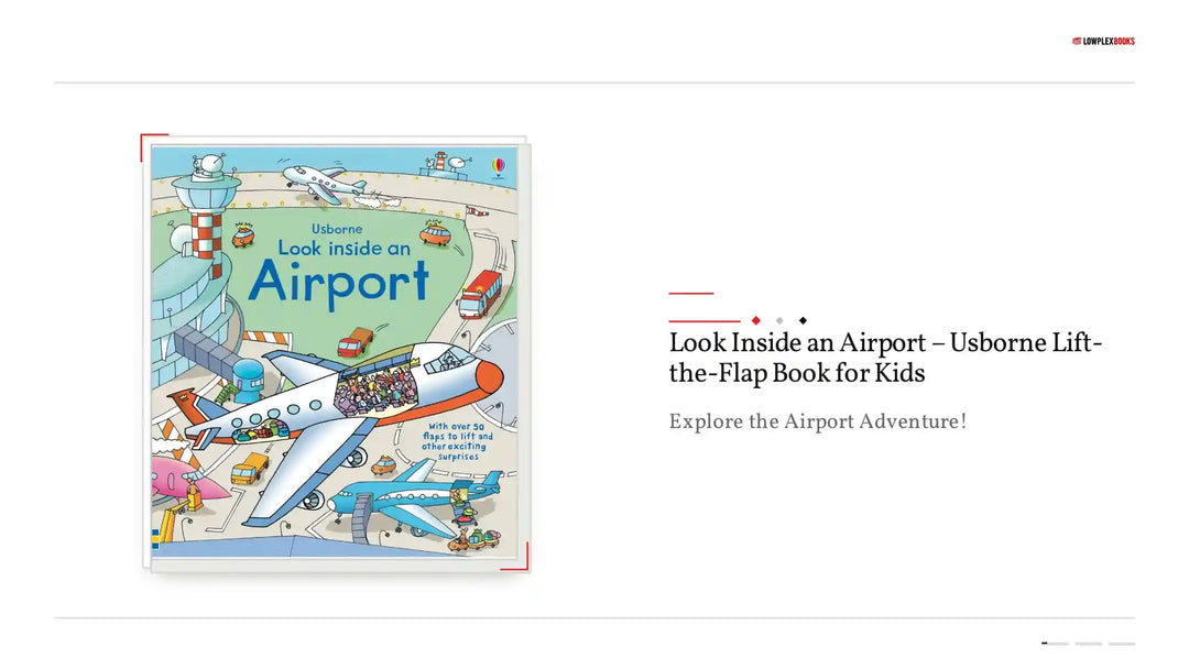 Look Inside an Airport &ndash; Usborne Lift-the-Flap Book for Kids by@Outfy