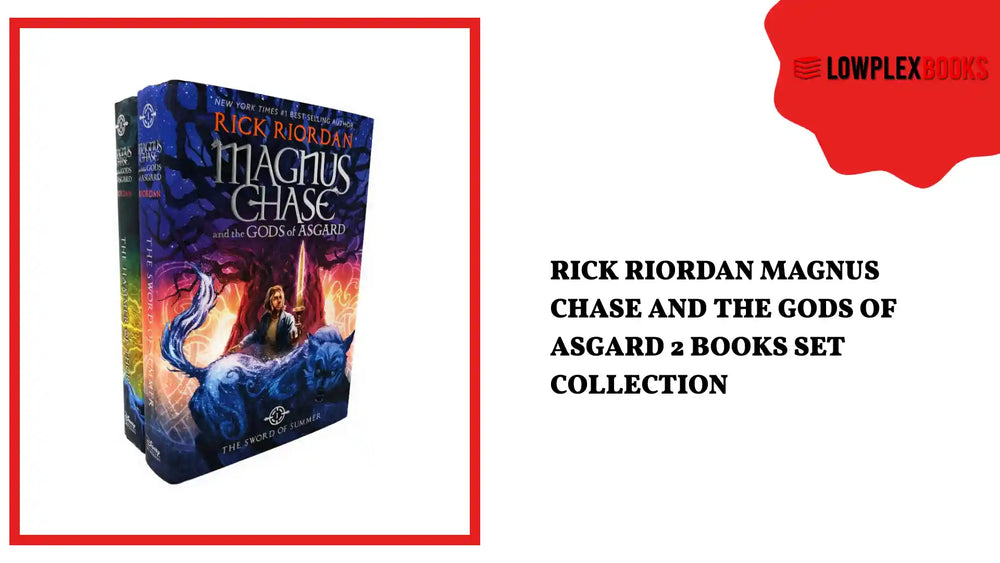 Rick Riordan Magnus Chase And The Gods Of Asgard 2 Books Set Collection by@Outfy