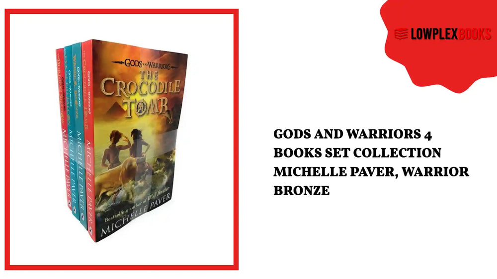 Gods And Warriors 4 Books Set Collection Michelle Paver, Warrior Bronze by@Outfy