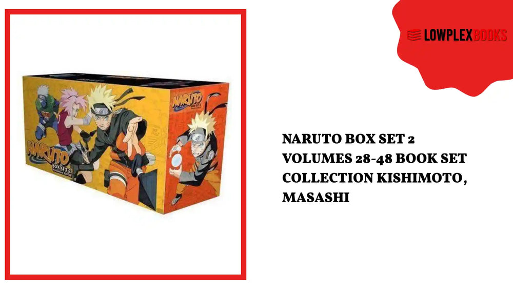 Naruto Box Set 2 Volumes 28-48 Book Set Collection Kishimoto, Masashi by@Outfy