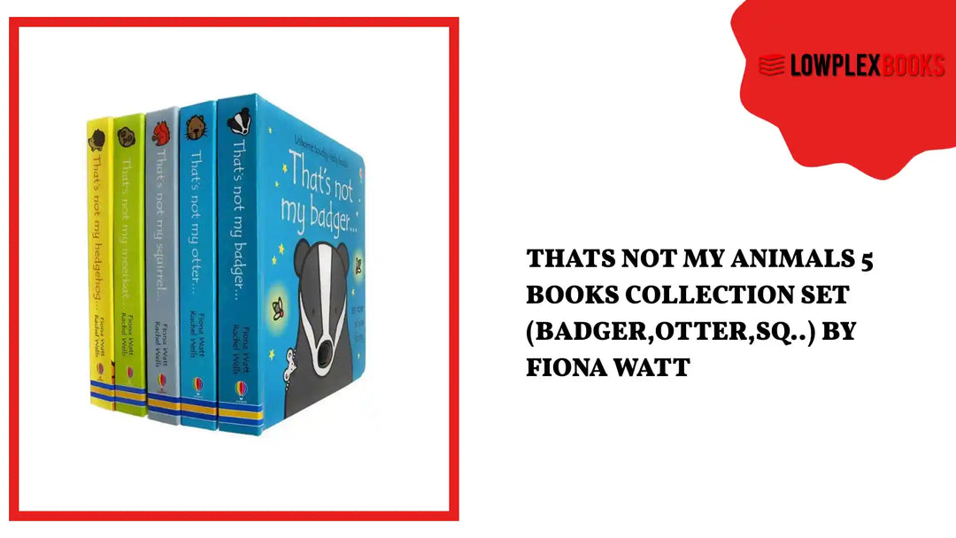 Thats Not My Animals 5 Books Collection Set (Badger,Otter,Sq..) By Fiona Watt by@Outfy