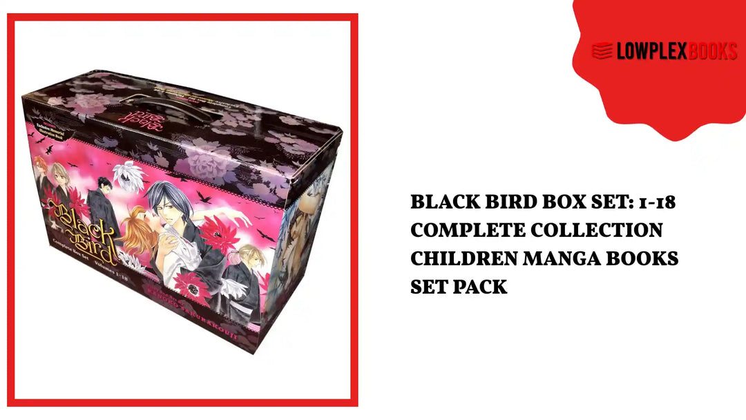 Black Bird Box Set: 1-18 Complete Collection Children Manga Books Set Pack by@Outfy