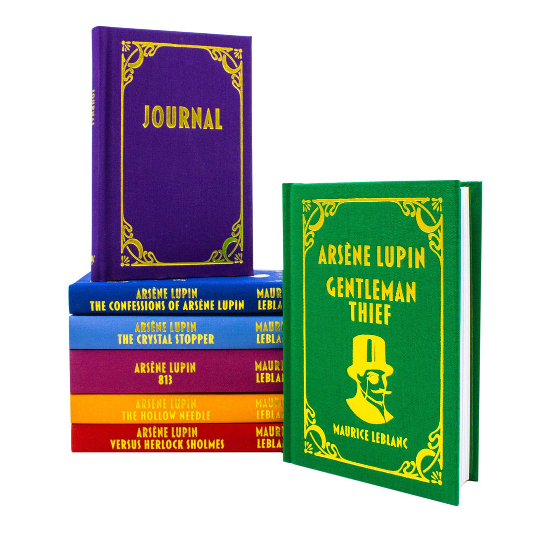 Arsène Lupin 7 Books Collection Set by Maurice Leblanc - Gentleman Thief, Arsène Lupin vs Herlock Sholmes, The Hollow Needle, 813 & More Classic Mystery Books