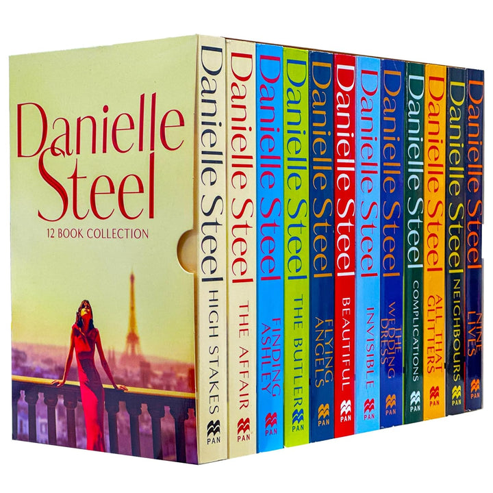 Danielle Steel 12-Book Box Set Collection – Featuring The Wedding Dress, All That Glitters, The Butler & More – Bestselling Romance & Fiction Novel
