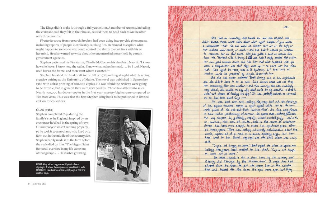 Stephen King: His Life, Work, and Influences Book (Young Readers' Edition) by Bev Vincent | Illustrated Author Biography & Horror Writing Guide | Paperback