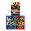 Stephen Mangan Collection 3 Books Set (The Fart that Changed the World, Escape the Rooms & The Unlikely Rise of Harry Sponge)