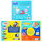 Thomas & Friends Puzzle Pal, Mr Tumble Puzzle Pal and Peppa's Mermaid Adventure Collection 3 Books Set