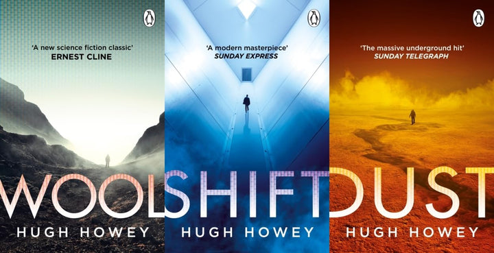 Wool Trilogy Collection by Hugh Howey 3 Books Set (Shift, Dust, Wool)| Bestselling Dystopian Series for12+ | Science Fiction & Post-Apocalyptic Novels