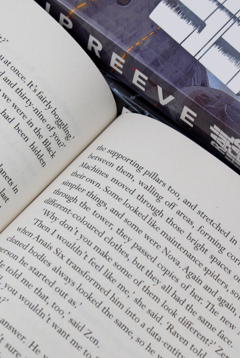 Photo of Railhead Trilogy Pages by Philip Reeve