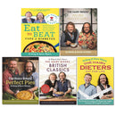 Hairy Bikers 5 Books Set Collection, Eat To Beat, Eat For Life, Perfect Pies, British Classics, Asian Adventure