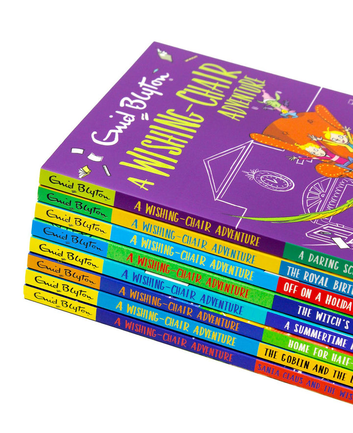 Enid Blyton The Wishing-Chair Short Stories Collection | 8 Books Box Set | Magical Adventure, Fantasy, Children's Fiction, Family Fun & Exploration