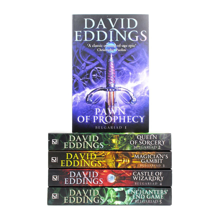 The Belgariad Series 5 Books Collection Set by David Eddings | Epic Fantasy, Magic, Adventure, Classic Fiction, Heroes, Quests, Kingdom Saga