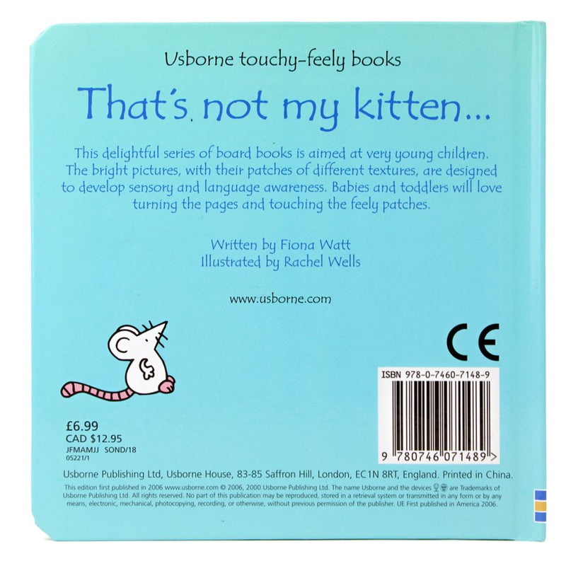 Thats Not My Kitten (Touchy-Feely Board Books)