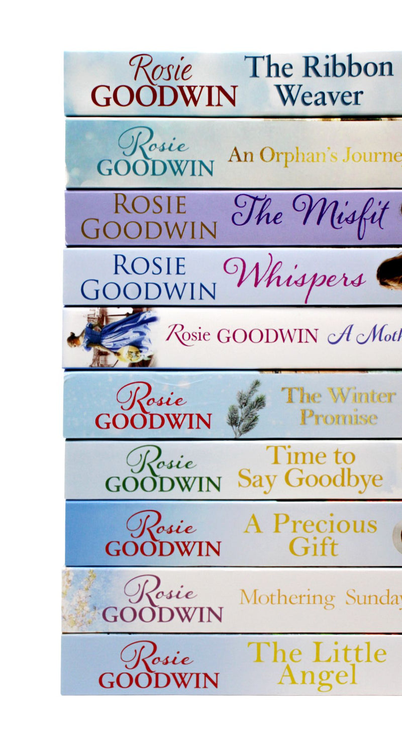 Rosie Goodwin Series 10 Books Collection Set (The Winter Promise, Time To Say Goodbye,  A Precious Gift, Mothering Sunday & More!)