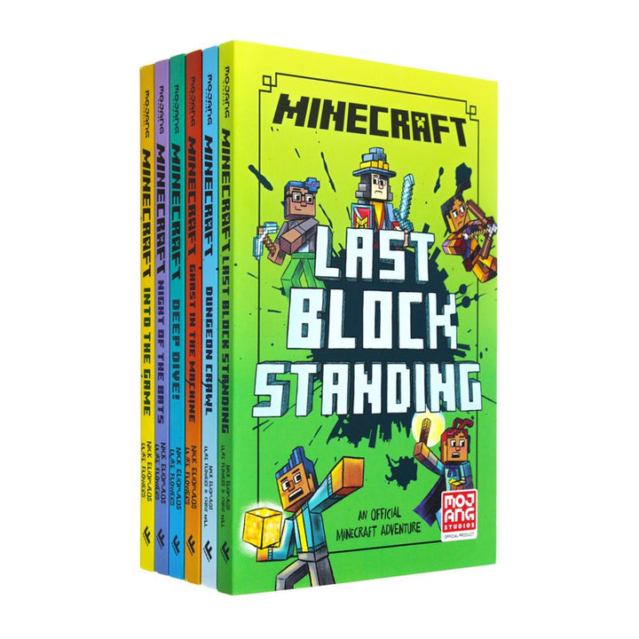 Minecraft: The Woodsword Chronicles – 6-Book Set by Nick Eliopulos | Fun Fiction Series for Kids 8+ | Adventure, Exploration & Imagination