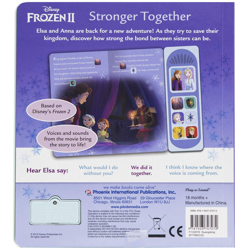 Little Sound Book Film Tie in - Frozen 2: Stronger Together (Play-A-Sound) Board book