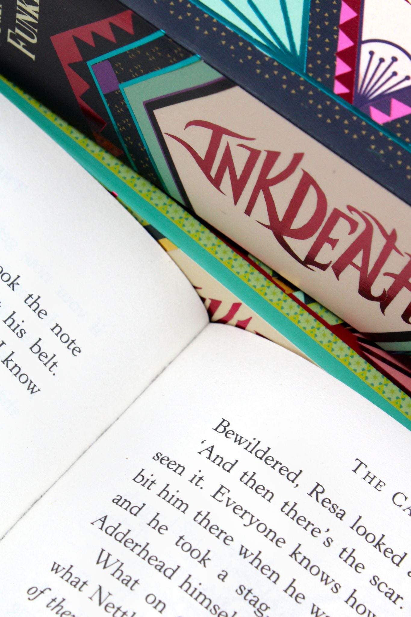 Inkheart Trilogy: 3 Book Set for ages 12+ featuring Inkspell and