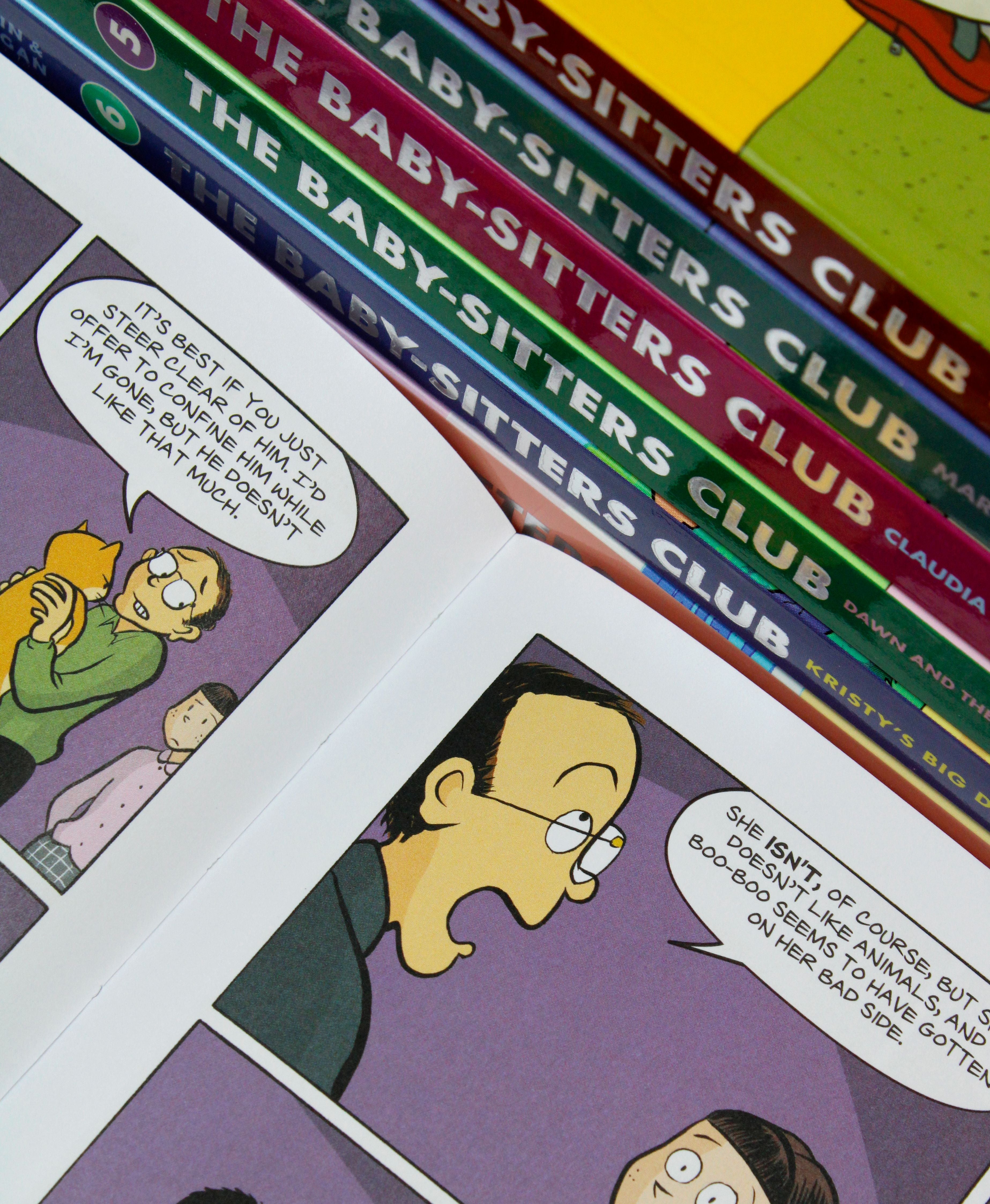 The Baby-Sitters Club Graphic Novels 7 Books Set Collection by Ann