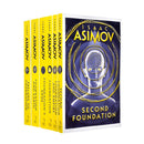 Isaac Asimov Foundation Series 6 Books Collection Set Pack Foundation's edge