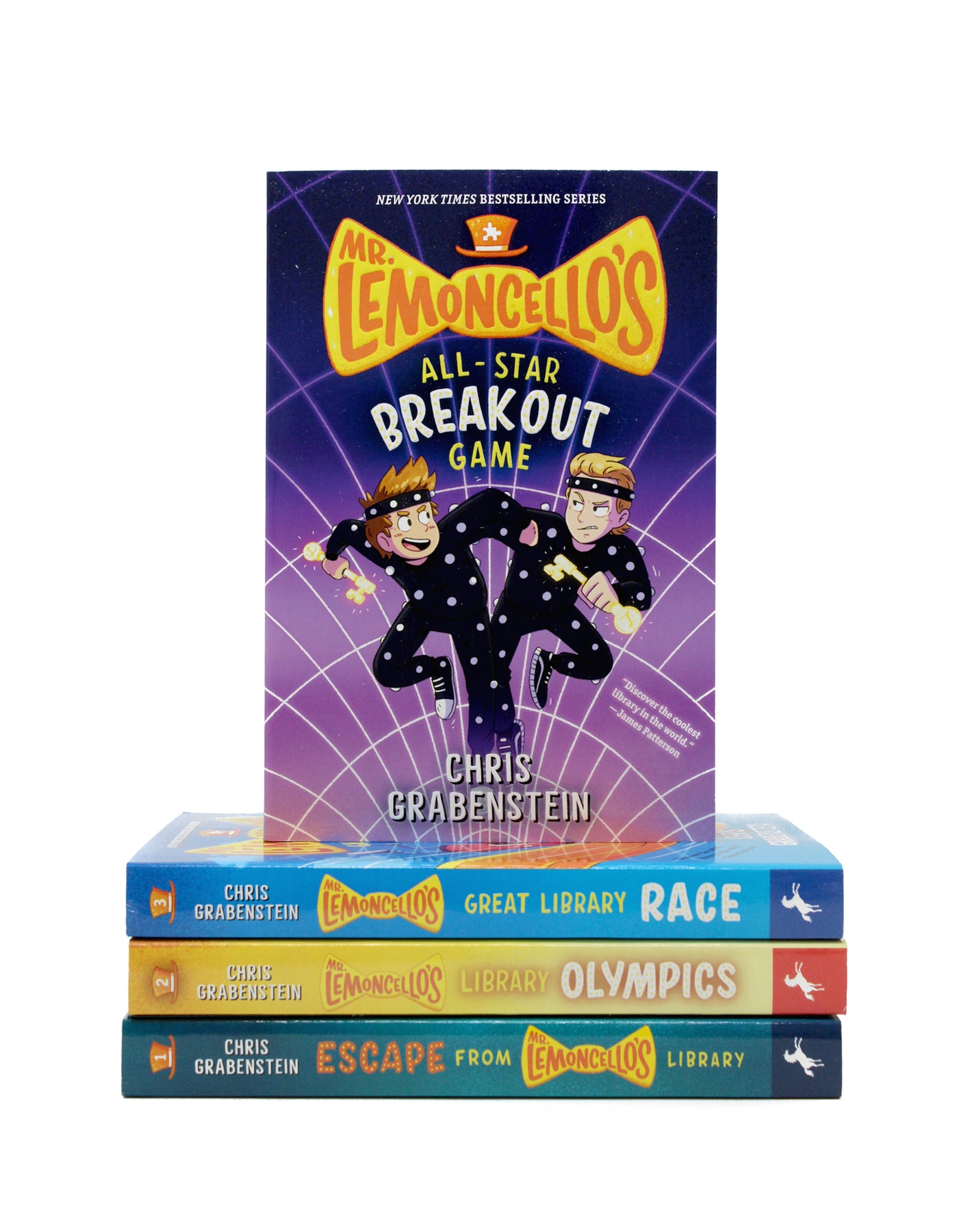 Mr. Lemoncello's Library Books 1-4 (Boxed Set) – Lowplex Books