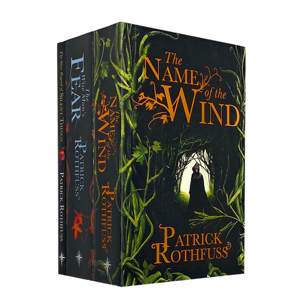 The Kingkiller Chronicle Series 3 Books Collection Set by Patrick Rothfuss (The Name of the Wind, The Wise Man's Fear, The Slow Regard of Silent Things)